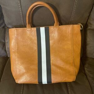 Social trends-Mother chic leather large bag